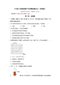 八年级下册物理期中考试模拟测试03   2023-2024学年八年级下册物理阶段性专题复习及模拟测试（苏科版）