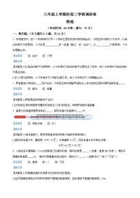 河南省驻马店市正阳县2023-2024学年八年级上学期12月月考物理试题