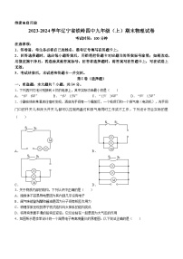 辽宁省铁岭四中2023-2024学年九年级上学期期末物理试题