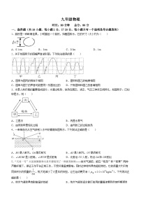 251，陕西省西安市高新区第三初级中学2023-2024学年九年级下学期开学考试物理试题()