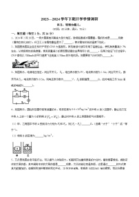 253，河南省实验中学2023-2024学年九年级下学期开学考试物理试题