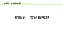2024年中考物理复习课件---专题五 实验探究题