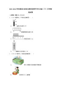 黑龙江省哈尔滨市松雷中学2023-2024学年九年级下学期开学物理试卷