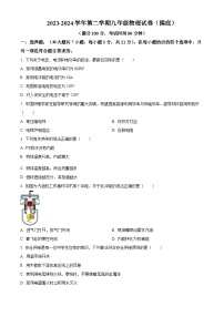 广东省河源市龙川县老隆学校2023-2024学年九年级下学期开学物理试题（原卷版+解析版）