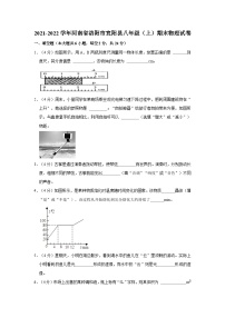 2021-2022学年河南省洛阳市宜阳县八年级（上）期末物理试卷