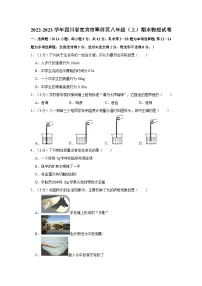 2022-2023学年四川省宜宾市翠屏区八年级（上）期末物理试卷