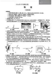 2024年安徽省阜阳市重点中学中考模拟(一模)物理卷