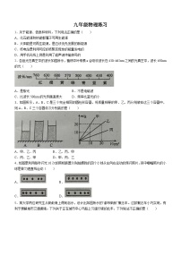 广东省广州市番禺区广东仲元中学附属学校2023-2024学年九年级下学期3月月考物理试题(无答案)