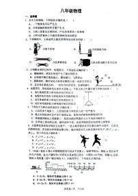 河南省郑州市桐柏一中2023-2024学年八年级下学期月考物理试卷（3月份）