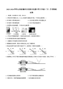 2023-2024学年山东省德州市乐陵市化楼中学八年级（下）月考物理试卷（含解析）