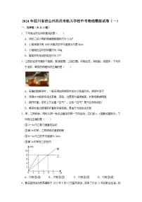 2024年四川省凉山州西昌航天学校中考物理模拟试卷（一）