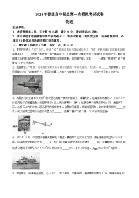 2024年河南省周口市西华县中考一模物理试题
