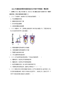 2024年湖南省邵阳市新邵县部分学校中考物理一模试卷