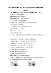 山东省临沂市临沭县2022-2023学年八年级下学期期末物理试卷+