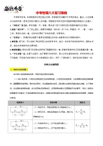 2024年中考物理二轮复习重难点汇编（讲义） 特殊方法测电阻讲义