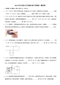 2024年江西省九江市修水县中考物理一模试卷