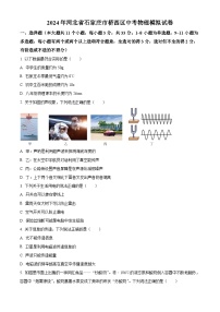 2024年河北省石家庄市桥西区中考物理模拟试卷（原卷版+解析版）