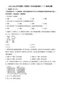 2024年上海市杨浦区中考二模物理试题（原卷版+解析版）