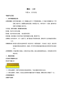 中考物理二轮复习针对性训练专题 力学实验（含解析）