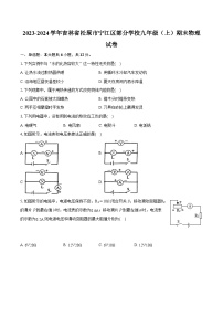 2023-2024学年吉林省松原市宁江区部分学校九年级（上）期末物理试卷（含详细答案解析）