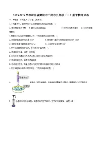 2023-2024学年河北省廊坊市三河市九年级（上）期末物理试卷（含详细答案解析）