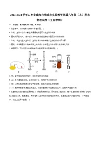 2023-2024学年山东省威海市荣成市实验教学联盟九年级（上）期末物理试卷（五四学制）（含详细答案解析）