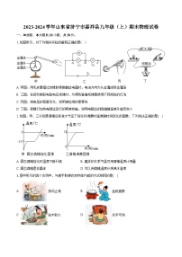 2023-2024学年山东省济宁市嘉祥县九年级（上）期末物理试卷（含详细答案解析）