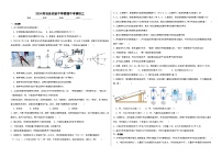 2024年山东省聊城市阳谷县实验中学中考物理模拟三