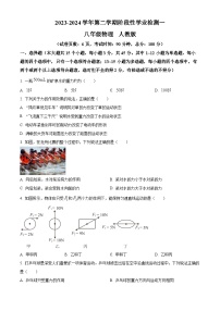 河北省廊坊市安次区考2023-2024学年八年级下学期3月月考物理试题（原卷版+解析版）