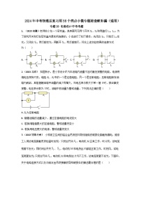 专题20 电路设计中考考题--2024年中考物理总复习查缺补漏专题（通用）