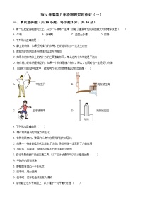 四川省宜宾市第二中学校2023-2024学年八年级下学期4月月考物理试题（原卷版+解析版）