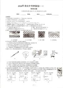 2024年重庆中考物理试题押题卷（一）