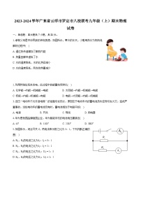 2023-2024学年广东省云浮市罗定市八校联考九年级（上）期末物理试卷（含详细答案解析）