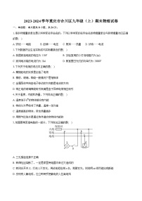 2023-2024学年重庆市合川区九年级（上）期末物理试卷（含详细答案解析）