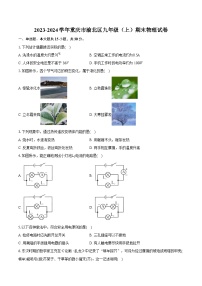 2023-2024学年重庆市渝北区九年级（上）期末物理试卷（含详细答案解析）