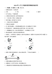 湖北省黄石市实验中学2023-2024学年八年级下学期4月月考物理试题（原卷版+解析版）