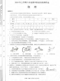 湖南省娄底市2023-2024学年八年级下学期4月期中物理试题