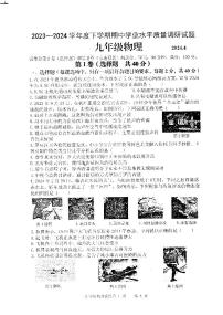 2024年山东省临沂市罗庄区中考一模物理真题