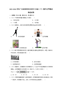 广东省深圳市光明区2023-2024学年八年级下学期期中水平测试物理试卷