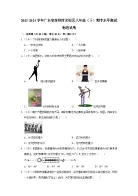 广东省深圳市光明区2023-2024学年八年级下学期期中水平测试物理试卷