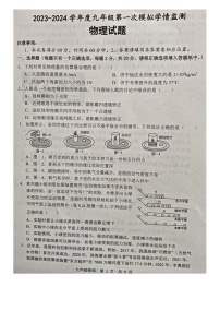 2024年山东省济宁市金乡县中考一模物理试题