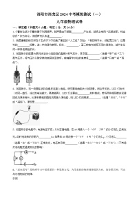 2024年河南省洛阳市洛龙区中考一模物理试卷