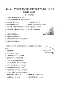 2023-2024学年山东省青岛市胶州市瑞华实验中学九年级（下）月考物理试卷（3月份）（含解析）