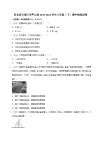 河北省石家庄市平山县2023-2024学年八年级下学期期中物理试卷