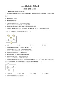 四川省眉山市仁寿县实验中学2023-2024学年九年级下学期4月期中物理试题（原卷版+解析版）