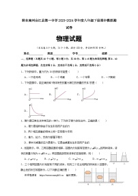 20，贵州省黔东南州台江县第一中学2023-2024学年度八年级下册物理期中模拟测试卷