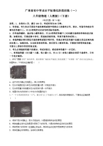 03，广东省湛江市徐闻县第四中学2023-2024学年八年级下学期4月月考物理试题