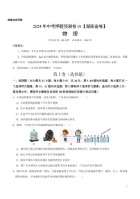 2024年中考押题预测卷（湖南省卷）物理（考试版）