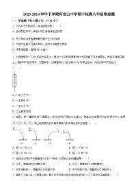 内蒙古自治区呼伦贝尔市根河市阿龙山中学2023-2024学年八年级下学期4月期中物理试题（原卷版+解析版）