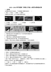 +陕西省西安高新逸翠园初级中学2023--2024学年下学期九年级中考十三模物理试卷(无答案)